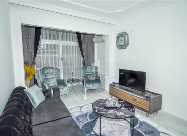 Недорогая трехкомнатная квартира в 350м от моря с мебелью и бытовой техникой в Махмутларе ID-7199 фото-3
