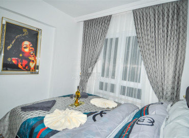 Недорогая трехкомнатная квартира в 350м от моря с мебелью и бытовой техникой в Махмутларе ID-7199 фото-13