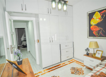 Недорогая трехкомнатная квартира в 350м от моря с мебелью и бытовой техникой в Махмутларе ID-7199 фото-19