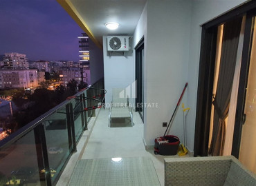 Two-bedroom apartment in a residence on the first line of the Konak Tower in Mahmutlar ID-7220 фото-8