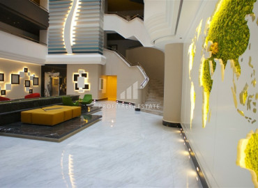 Two-bedroom apartment in a residence on the first line of the Konak Tower in Mahmutlar ID-7220 фото-31