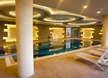 Two-bedroom apartment in a residence on the first line of the Konak Tower in Mahmutlar ID-7220 фото-37