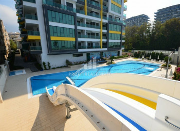 Two-bedroom apartment in a residence on the first line of the Konak Tower in Mahmutlar ID-7220 фото-39