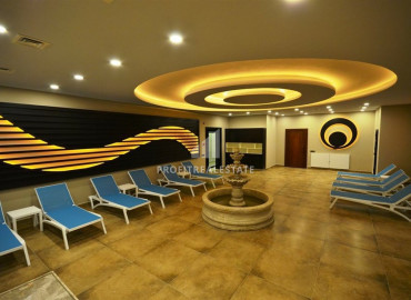 Two-bedroom apartment in a residence on the first line of the Konak Tower in Mahmutlar ID-7220 фото-40