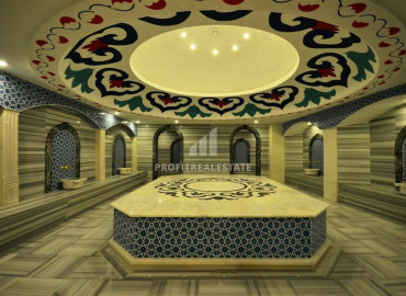 Two-bedroom apartment in a residence on the first line of the Konak Tower in Mahmutlar ID-7220 фото-44