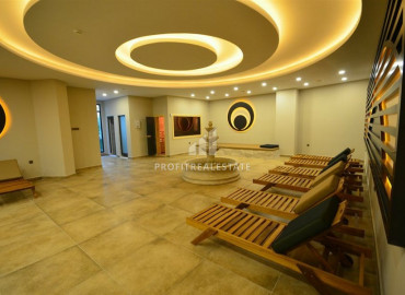 Two-bedroom apartment in a residence on the first line of the Konak Tower in Mahmutlar ID-7220 фото-46