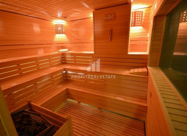 Two-bedroom apartment in a residence on the first line of the Konak Tower in Mahmutlar ID-7220 фото-48