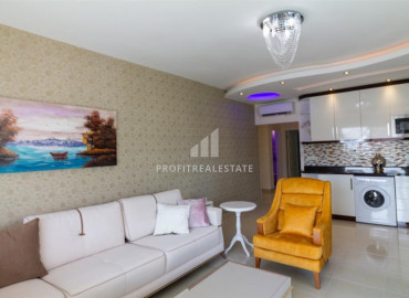 Меблированная квартира 2+1 в элитном комплексе района Махмутлар в 300 метрах от моря ID-7224 фото-7