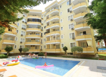 One-bedroom apartment, with furniture and appliances, in a residential residence with two swimming pools, just 500 meters from the sea, Mahmutlar, Alanya ID-7227 фото-17