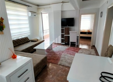 Cozy one-bedroom apartment, with furniture and appliances, 300 meters from Keykubat beach, Alanya, center, 60 m2 ID-7258 фото-3