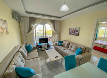 Меблированная  двухкомнатная квартира, с отличными видовыми характеристиками, в Махмутларе, Аланья, 60 м2 ID-7275 фото-2