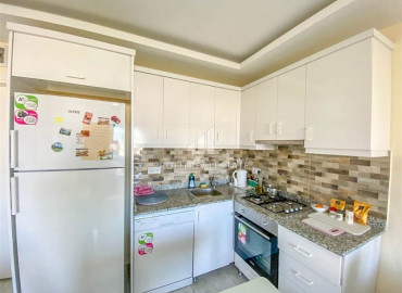 Меблированная  двухкомнатная квартира, с отличными видовыми характеристиками, в Махмутларе, Аланья, 60 м2 ID-7275 фото-6