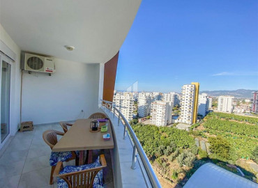 Меблированная  двухкомнатная квартира, с отличными видовыми характеристиками, в Махмутларе, Аланья, 60 м2 ID-7275 фото-13