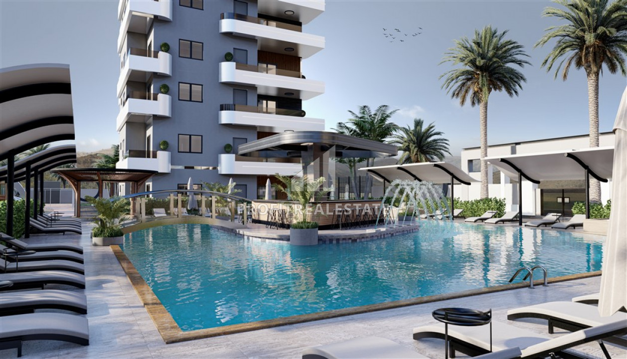 Старт продаж: новый инвестиционный проект элитной резиденции в Махмутларе, 600м от моря ID-7296 фото-2