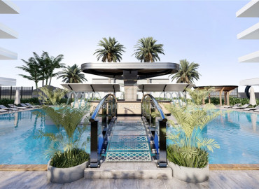Старт продаж: новый инвестиционный проект элитной резиденции в Махмутларе, 600м от моря ID-7296 фото-10