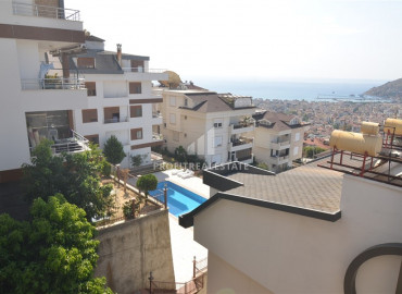 View duplex, two bedrooms, in the center of Alanya, 95 m2 ID-7297 фото-16