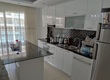 Furnished duplex, with three bedrooms, in a residential residence with hotel facilities, Kestel, Alanya, 150 m2 ID-7298 фото-5