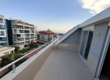Furnished duplex, with three bedrooms, in a residential residence with hotel facilities, Kestel, Alanya, 150 m2 ID-7298 фото-14