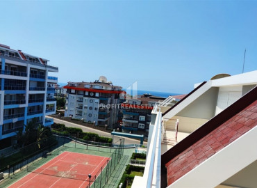 Furnished duplex, with three bedrooms, in a residential residence with hotel facilities, Kestel, Alanya, 150 m2 ID-7298 фото-17