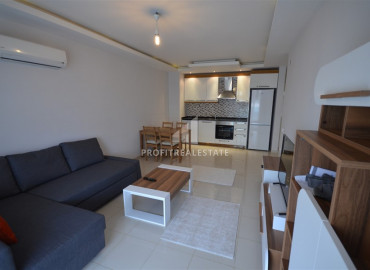 Apartment 1 + 1 with furniture and household appliances in a residence with a swimming pool in Oba ID-7301 фото-2}}
