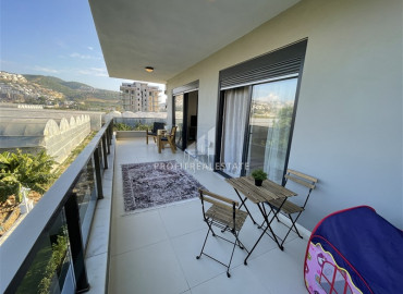 Spacious one bedroom apartment with furniture, just 200 meters from the sea, Kargicak, Alanya, 78 m2 ID-7302 фото-15