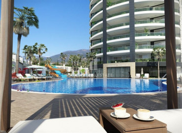 Stylish one bedroom apartment, with a large total area, in an elite residential residence, Mahmutlar, Alanya, 75 m2 ID-7304 фото-29