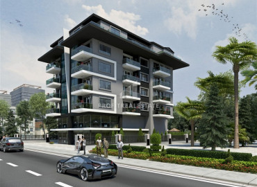 New project for your investment: apartments of different layouts 150m from the sea in Kargicak area ID-7306 фото-10