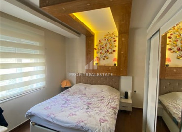 Уютная двухкомнатная квартира в комплексе с бассейном 200м от моря в Махмутларе ID-7312 фото-6