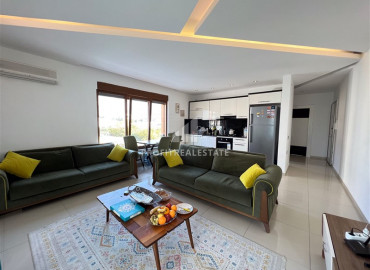 Furnished 1 + 1 apartment 100m from the Mediterranean Sea in Alanya - Kestel ID-7324 фото-1