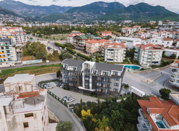 One-bedroom apartment with professional design, in a new residence in Oba, Alanya, 50 m2 ID-7325 фото-16