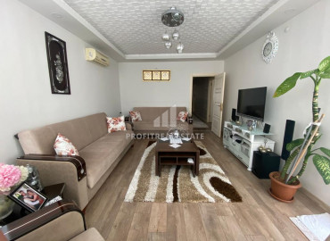 Large apartment 3 + 1 on a high floor with a separate kitchen 300m from the sea in Davulttepe, Mezitli ID-7334 фото-2