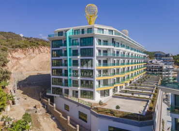 Трехкомнатны апартаменты, с потрясающими панорамными видами, в резиденции класса «люкс» Каргыджак, Аланья, 110 м2 ID-7368 фото-29
