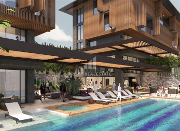 Новый проект в центре Алании: квартиры разных планировок в элитном комплексе в 1500м от моря ID-7374 фото-8