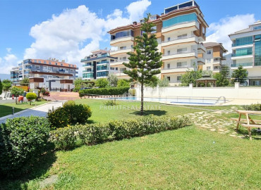 Well-tidy 1 + 1 apartment in a residence with good facilities by the sea in Kestel ID-7381 фото-12