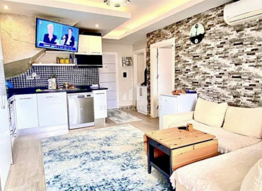 Furnished duplex, with three bedrooms, in a residence with rich facilities, Kestel, Alanya, 130 m2 ID-7383 фото-6