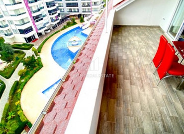 Furnished duplex, with three bedrooms, in a residence with rich facilities, Kestel, Alanya, 130 m2 ID-7383 фото-21