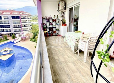 Furnished duplex, with three bedrooms, in a residence with rich facilities, Kestel, Alanya, 130 m2 ID-7383 фото-22