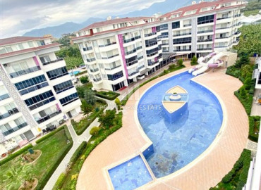 Furnished duplex, with three bedrooms, in a residence with rich facilities, Kestel, Alanya, 130 m2 ID-7383 фото-23