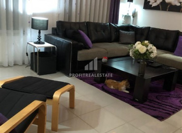 Furnished two-bedroom apartment in a comfortable residence in Cikcilli district, Alanya, 110 m2 ID-7394 фото-4