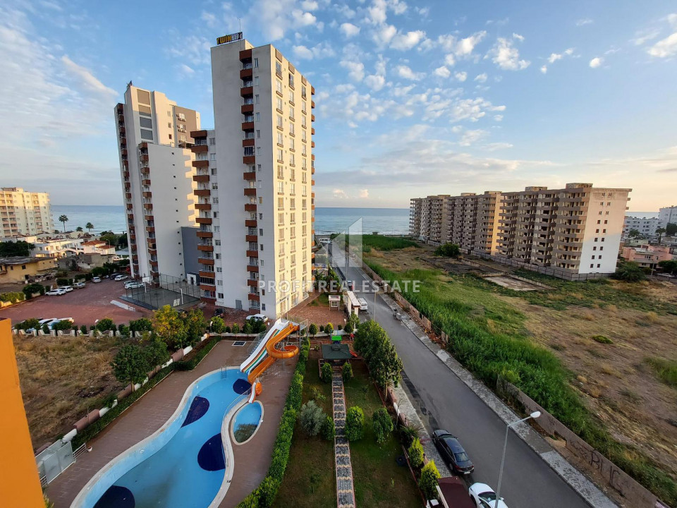 Large view three bedroom apartment in Mersin, Tece district, 150 meters from the sea ID-7396 фото-2
