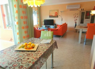 Меблированная квартира с двумя спальнями, в уютном комплексе с бассейном в районе Алании – Каргыджак ID-7423 фото-7