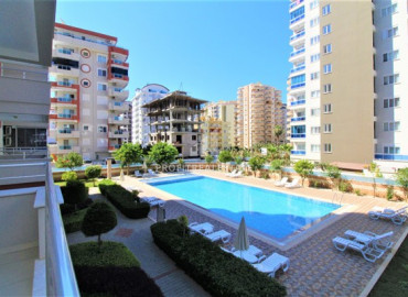 One bedroom apartment, with a large total area, equipped with furniture and appliances, in Mahmutlar, Alanya, 70 m2 ID-7432 фото-11