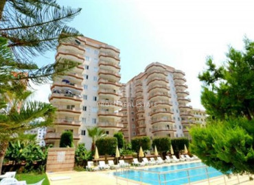 Large apartment 2 + 1 350m from the sea in Mahmutlar, in a residence with a swimming pool at an excellent price ID-7438 фото-17