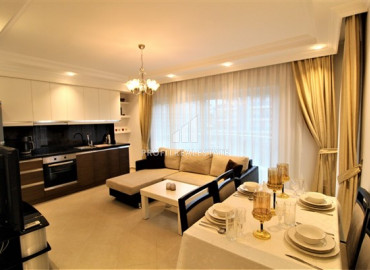 Elegant one bedroom apartment, just 100 meters from the sea, Kestel, Alnia, 60 m2 ID-7441 фото-1