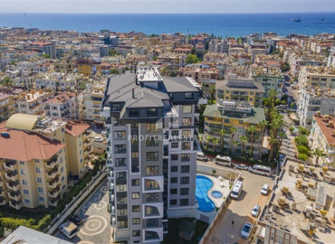 New two bedroom apartment, with a separate kitchen, in the center of Alanya, 80 m2 ID-7462 фото-1