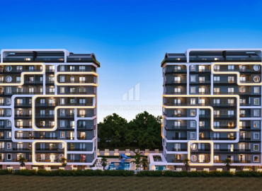 Новые квартиры различной планировки, в 200 метрах от моря, Махмутлар, Аланья, 55-205 м2 ID-7463 фото-1