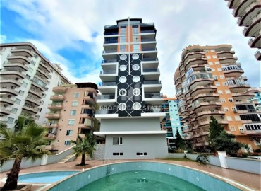 Стильные трехкомнатные апартаменты с дизайнерским интерьером, в Махмутларе, Аланья, 110 м2 ID-7470 фото-1