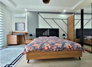 Стильные трехкомнатные апартаменты с дизайнерским интерьером, в Махмутларе, Аланья, 110 м2 ID-7470 фото-8