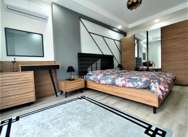 Стильные трехкомнатные апартаменты с дизайнерским интерьером, в Махмутларе, Аланья, 110 м2 ID-7470 фото-9