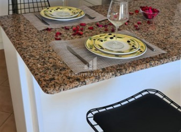 Budget one-bedroom apartment 250 meters from the sea, with furniture and household appliances in Mahmutlar ID-7473 фото-4